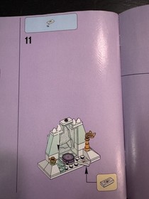 LEGO Disney: Elsa's Sparkling Ice Castle (41062) 99% complete set