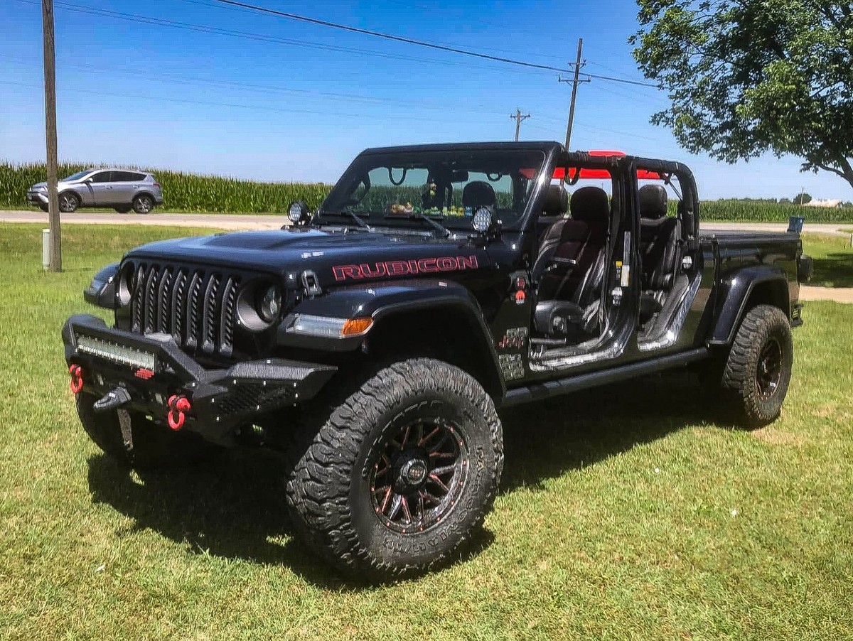 Vijay For 2020-2026 Jeep Gladiator JT Steel Front or Rear Bumper