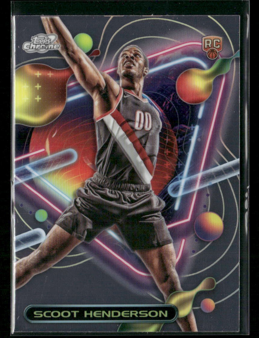 2023-24 Topps Cosmic Chrome Basketball | Scoot Henderson Rookie RC #153