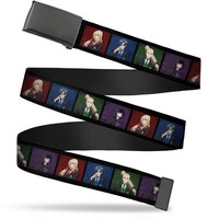 `Blank Black 1.5`` Bo Buckle - Black Butler House Head Pose (Us Import) ACC NEU