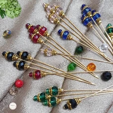 SAFETY METAL PINS  GOLD SEWING COSTUME CRAFT DRESSMAKING HIJAB PINS 