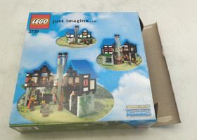 LEGO 3739 Blacksmith Shop GOOD MIB Box Classic Castle Vintage Rare 2002 Kingdoms