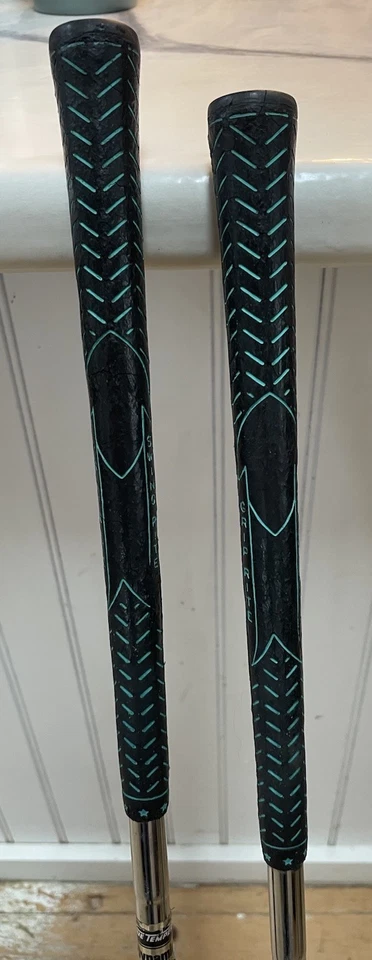 Juego de palos de golf vintage Toney Penna ojo de cerradura endurecidos al aceite 3 y 5 madera a juego Foto 3 de 4