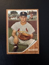 1962-63 TOPPS SET BREAK #167 RC TIM MCCARVER VG-EX!