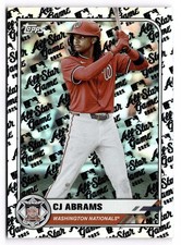 2025 Topps All Star Game Classic Swings - C.J. Abrams #38 Washington Nationals 