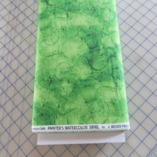 YARD  Swirls On Green Blender By Riley Blake 3.99 Ships ANY Amount Of Fabric