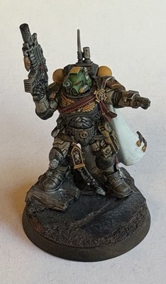 Warhammer 40k Space Marine Captain Phobos Armour PARADE READY PAINT (Boba Fett)