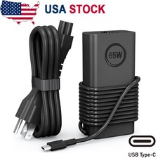 For Dell 65W USB-C Type C Laptop Charger AC Power Adapter HA65NM190 DA65NM190