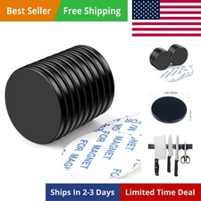 Waterproof Strong Rare Earth Magnets,Super Strong Neodymium Disc Magnets with...