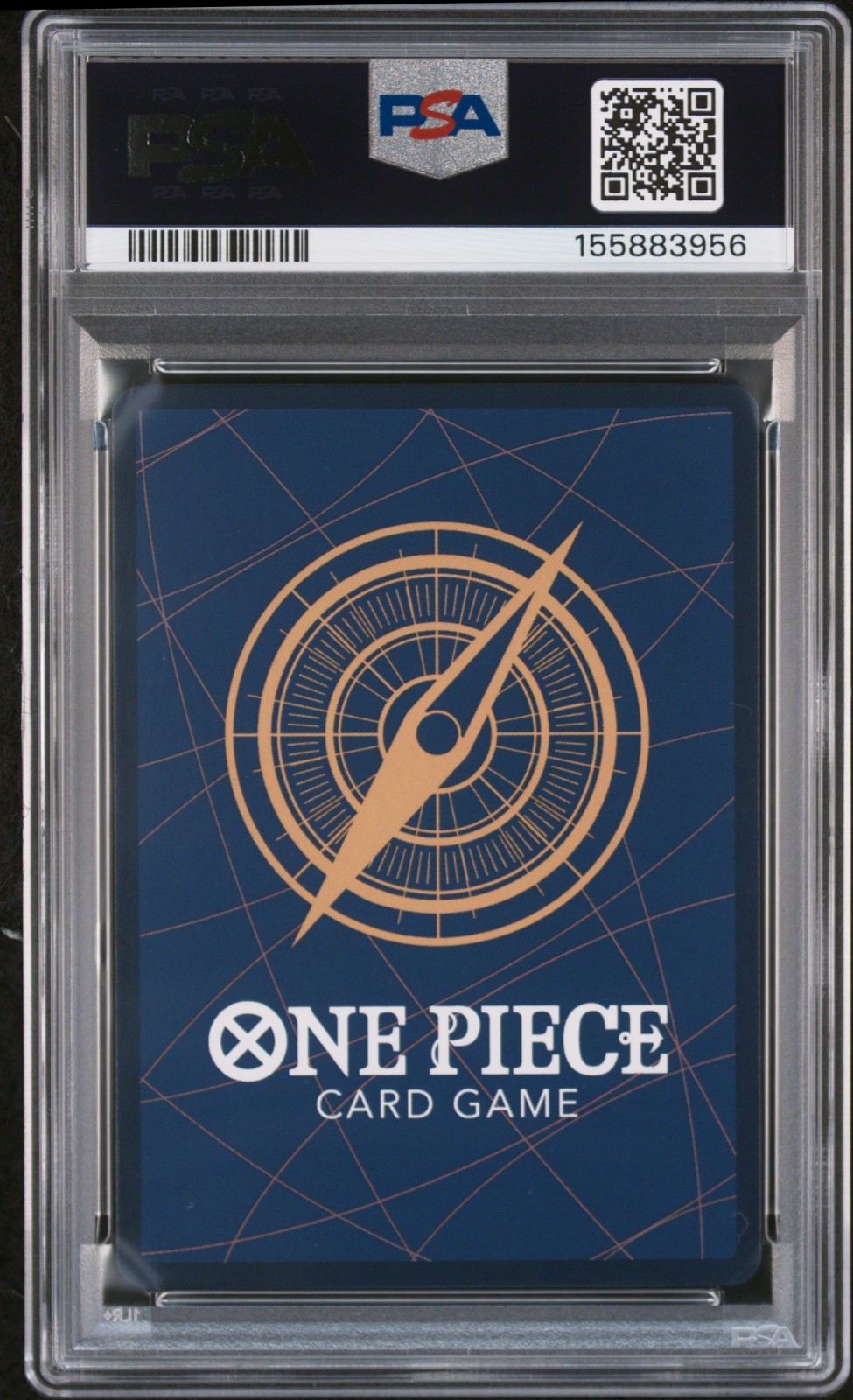 2023 One Piece EN Bandai Card Games Monkey D Luffy #037 PSA 10 GEM MINT view 2