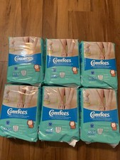 Lot Of 6 Comfees Packs Pull Ups Size 4t-5t Total 114 Pull Ups