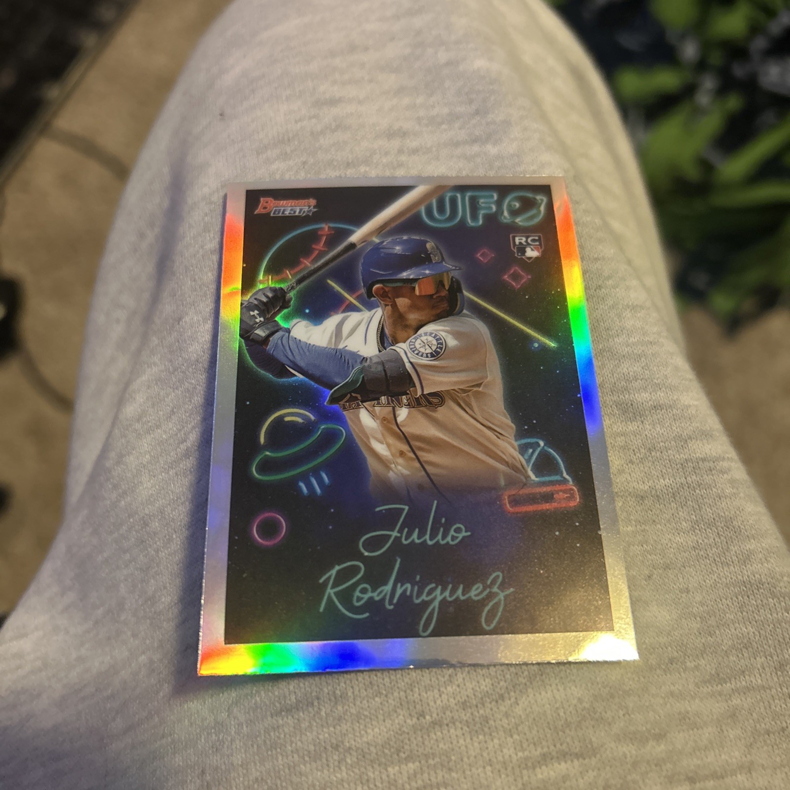 2022 Bowman's Best - Bowman UFO #UFO-4 Julio Rodriguez (RC) Mariners