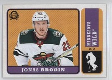 2018-19 O-Pee-Chee Retro Jonas Brodin #438 e6j