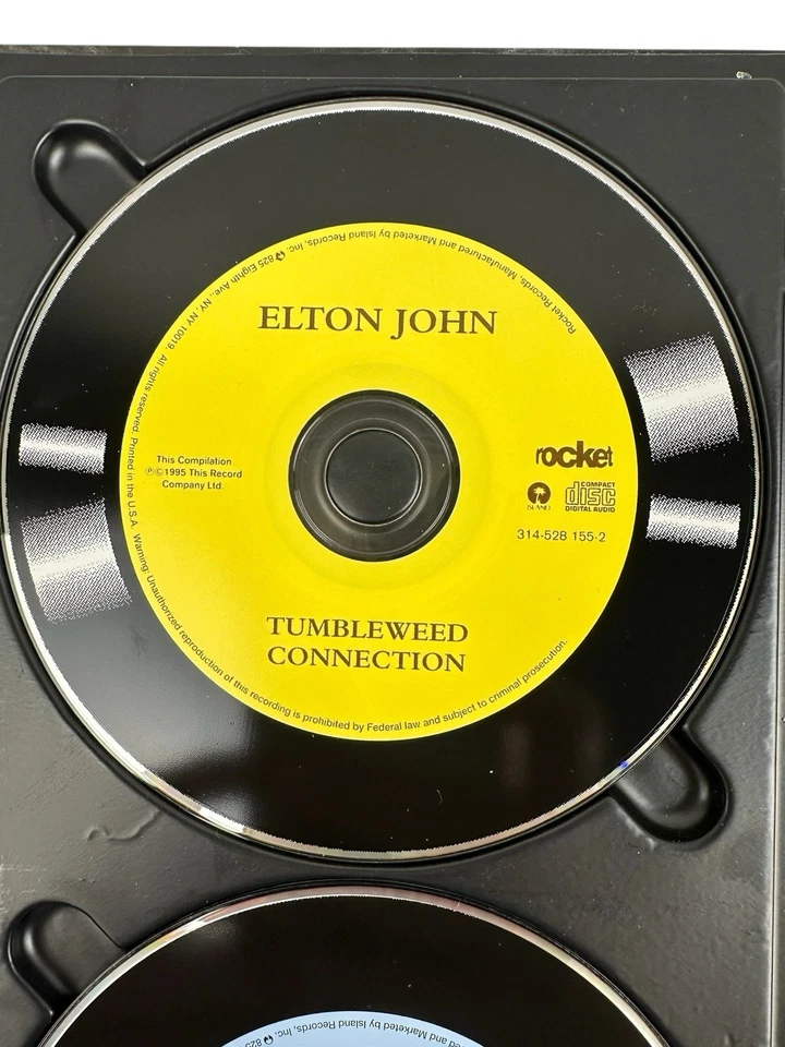 Elton John Chronicles 3 Classic Albums CD Set 2005 Island Records Box Set Foto 3 de 4