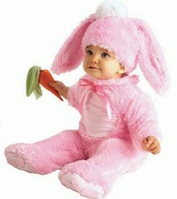 Rubie's Infant Pink Bunny Halloween Costume Size - 6-12M / Pink