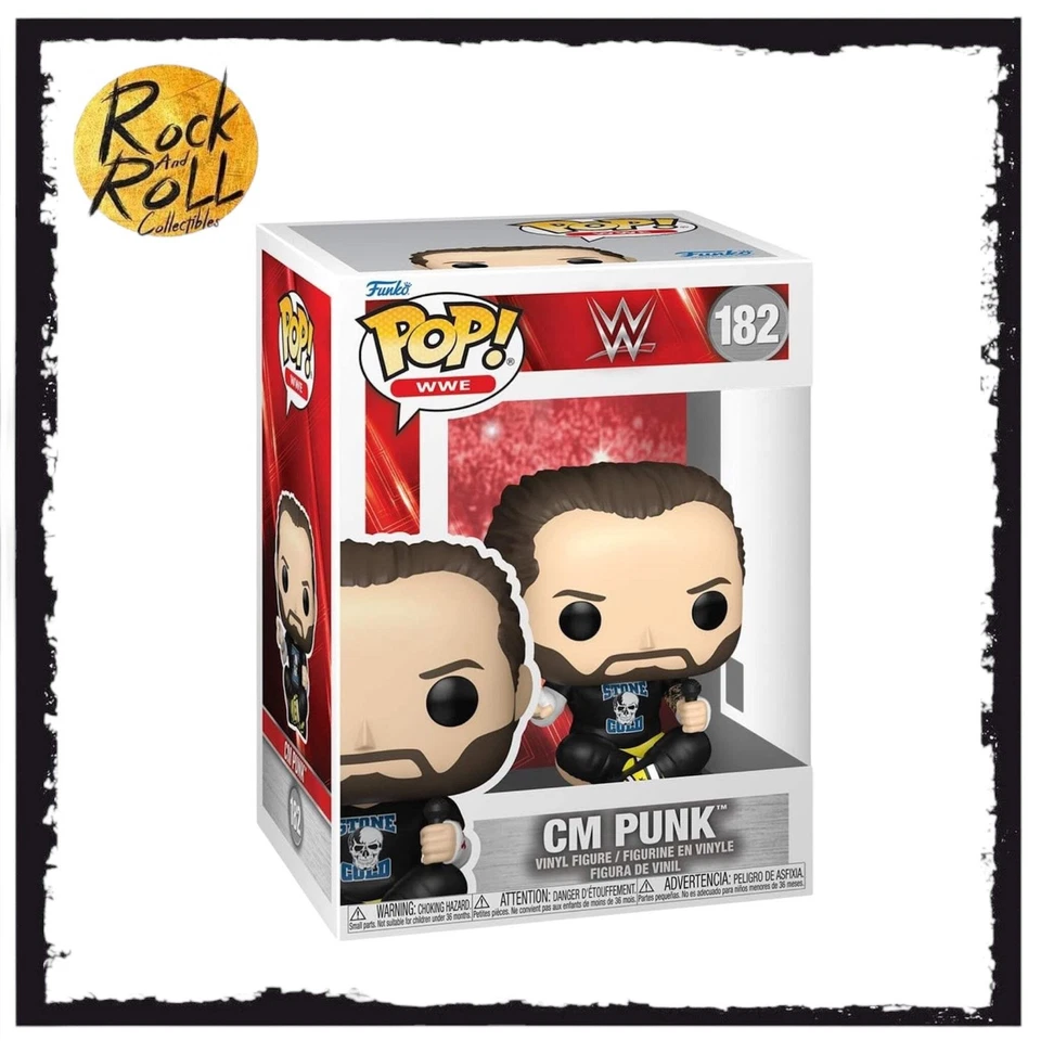 CM Punk #182 Funko Pop - WWE