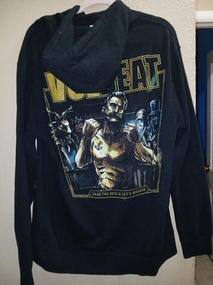 Volbeat - Seal The Deal Black  Hoodie Fleece Sweater Xl