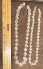 2-Vintage Art Deco Style Glass Crystal Cut Beaded Necklaces — photo 1