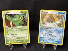 Pokemon EX Emerald Sceptile Holo Rare Card 2005 #10/106 Swampert #11/106 👀👀 on eBay