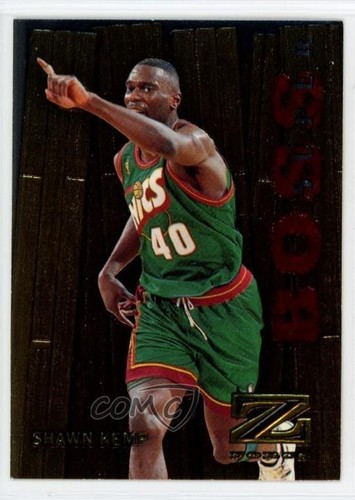 Shawn Kemp [Super Boss] #11 1997 Skybox Z Force Boss card