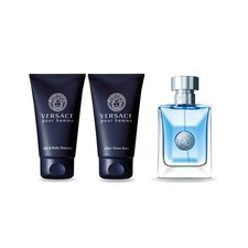 Versace Men's Pour Homme 3pcs EDT Gift Set Fragrances 8011003879311