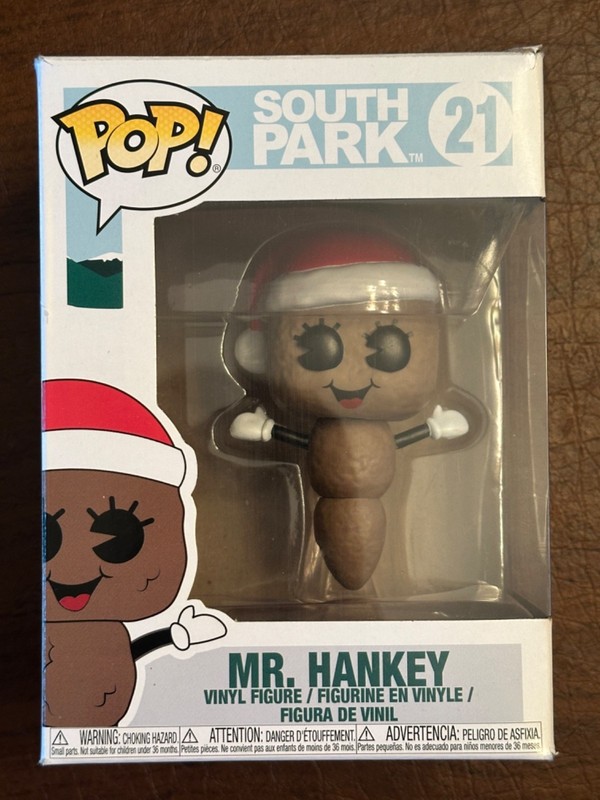Mr. Hankey Funko 2018 Pop #21 South Park Christmas Poo Vinyl Figure   -75