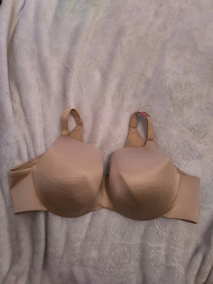 Lane Bryant Cacique Juego De 2 44C Beige Negro Balconette y Cobertura Completa Nuevo Foto 3 de 4