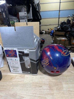 Storm Phaze II Pearl 15lb Bowling Ball Drilled Red Blue Purple | eBay