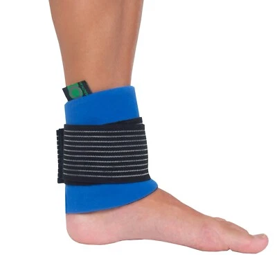 OR8 WELLNESS Reusable Ankle Pain Relief Cooling Gel Heat Ice Compression Pack HOT & COLD UK