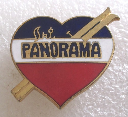 Ski Panorama - Mountain Resort BC Canada Skiing Souvenir Collector Pin