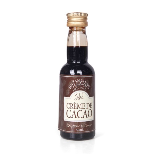 10x Samuel Willards Original Crema de Cacao Licor Esencia 50ml Hace 1125ml - Imagen 2 de 4