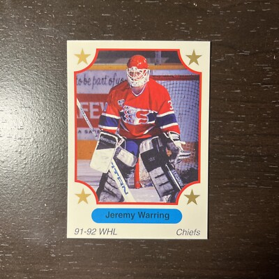 1991-92 7th Inning Sketch WHL #22 Jeremy Warring