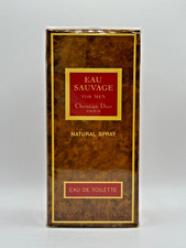 EAU SAUVAGE BY CHRISTIAN DIOR 100ML EDT SPRAY VINTAGE (NUOVO CON SCATOLA E SIGILLATO)