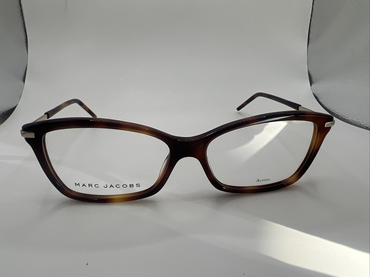 Marc Jacobs スクエアフレムメカネ MARC63 05L Marc Jacobs's MARC 63 05L 135 54/15 brown women's frames