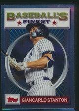 2020 Topps Baseball's Finest Flashbacks #197 Giancarlo Stanton New York Yankees