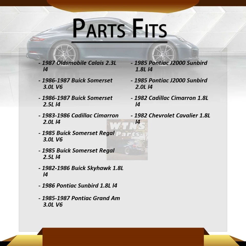 Front Lower Control Arm w/ Ball Joint 2PCS For Pontiac J2000 Sunbird 2.0L 1985 - Image 4 of 4