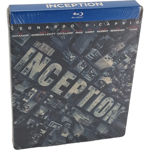 Inception Leonardo Dicaprio 2010 Steelbook Blu-Ray Christopher Nolan Area Free - Picture 2 of 8