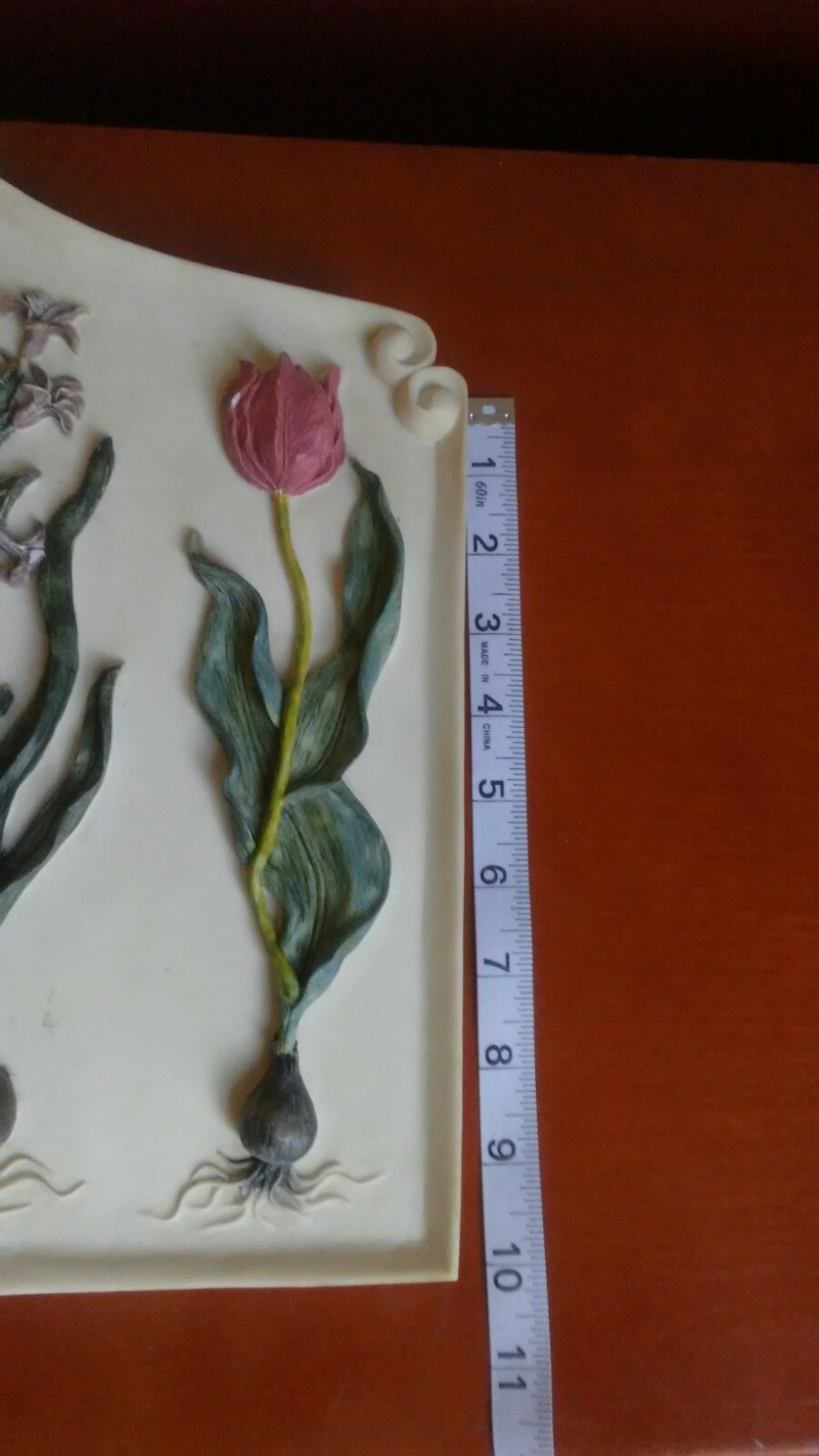 Decoline New York Wall Plaque Contains Five Handmade,Hand Painted 3D