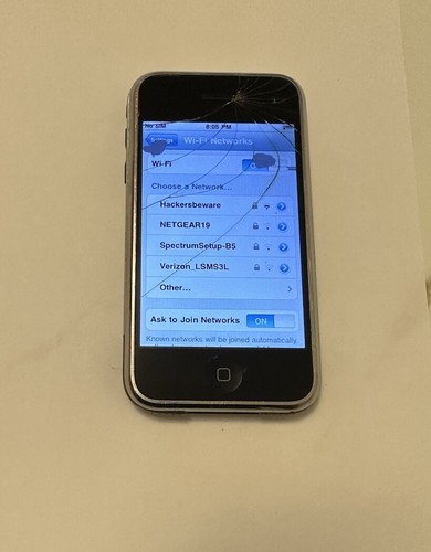 Apple iPhone 1st Generation - 8GB - Black (AT&T) A1203 (GSM) C47 - Picture 5 of 17