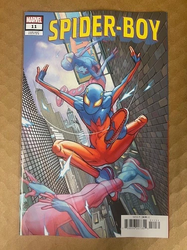 Spider-Boy #11 Ferry Variant Cover Marvel Comics 2024 1st CAMEO SPIDER GIRL