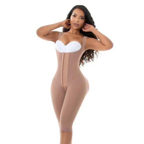 Faja Colombiana Girdle Waist Trainer Double Compression BBL Shorts Tummy Control - Bild 1 von 8