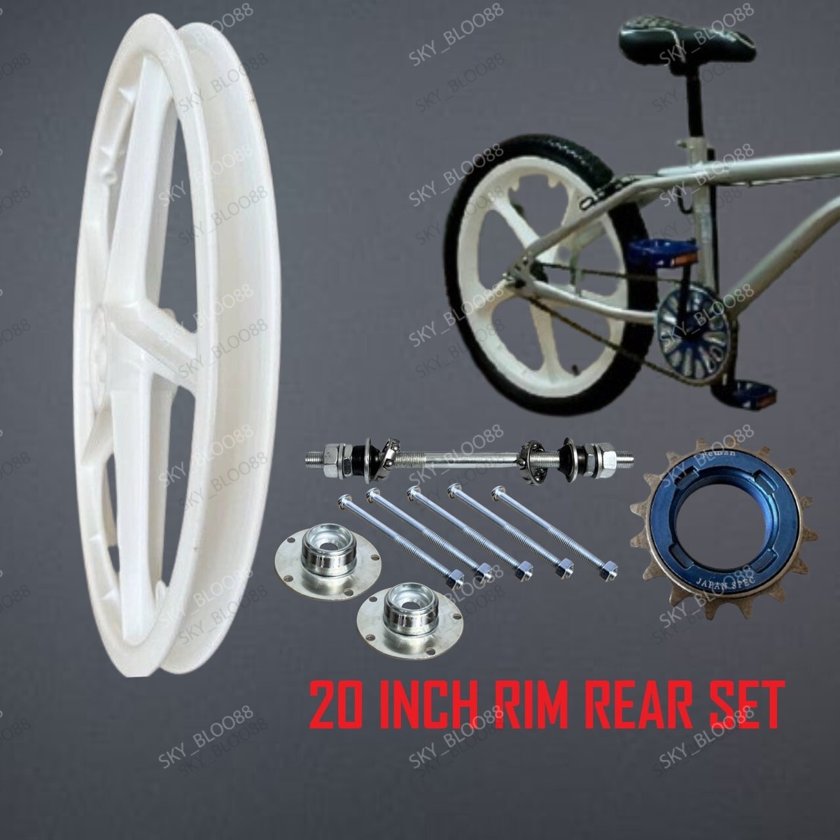 Rear Set Complete Bicycle 20