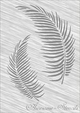 Palm Leaves 1 Large Wall Stencil Pattern Decor Ctaft Paint Art