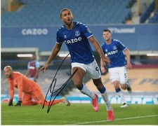 Everton Dominic Calvert-Lewin Autographed Signed 8x10 EPL Photo COA #1