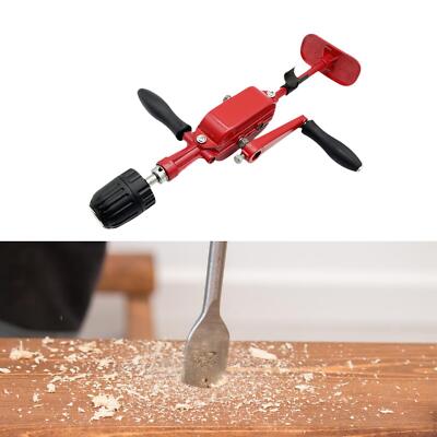 Handkurbel Bohrmaschine Einstellbare Geschwindigkeit Edelstahl Heimwerkerbedarf Heimwerkerbedarf Zwei