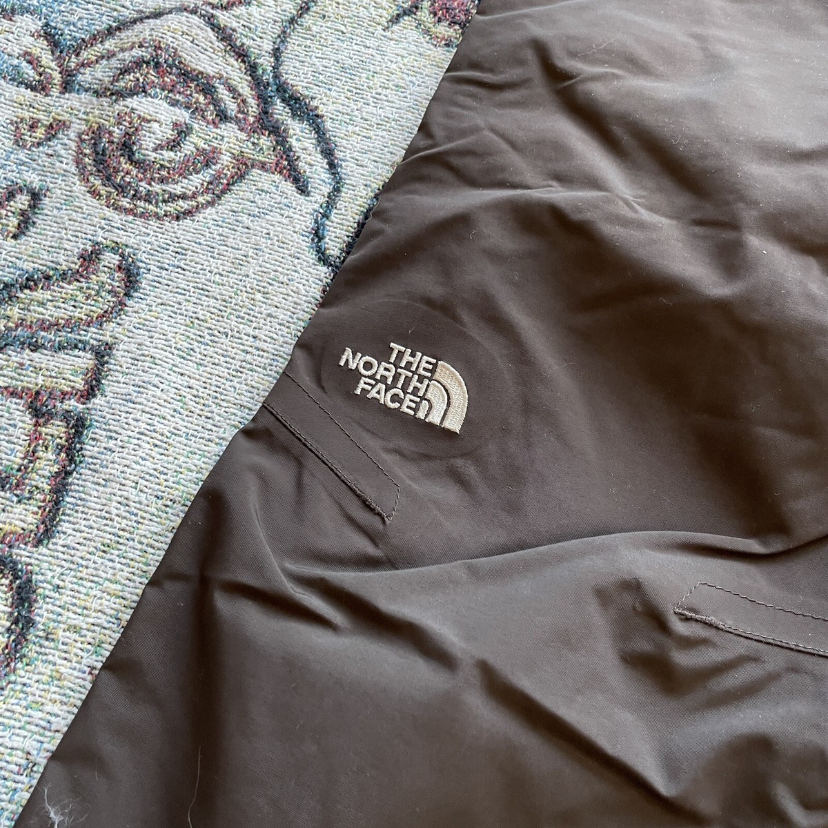 【高機能】US ノースフェイス HYVENT スノーボード パンツ 150 XS Women's North Face Hyvent Brown Snow Ski Snowboard Winter
