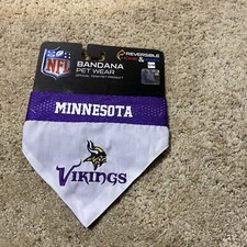 Pets First NFL Dog Bandana - Licensed, Reversible Pet Bandana - 2 sided Bandana