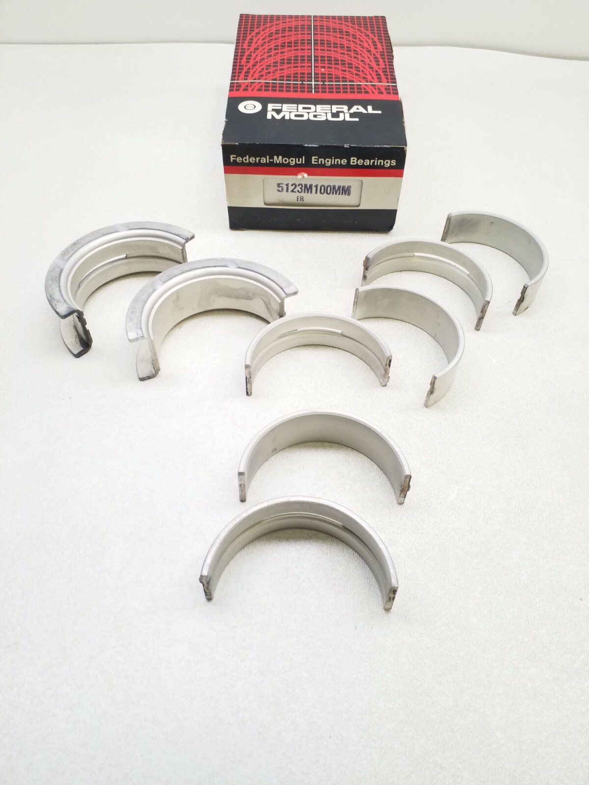 5123M Federal Mogul Engine Bearings 100MM For 1982 To 1988 FORD V6 3.8L