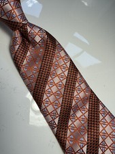 NWT IMANI UOMO MULTI COLOR STRIPED STYLE PRINT SILK TOUCH NECK TIE  HANKY