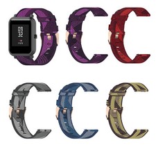 For Amazfit Active 20MM Watch Strap Woven Nylon Fabric Strap Watch Accessories